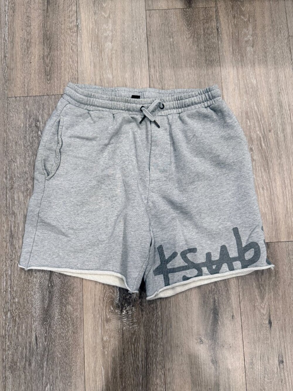 Ksubi 1999 Lofi Trak Short Grey Marl - Men's Size M
